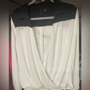 Sexy women shirt black and white